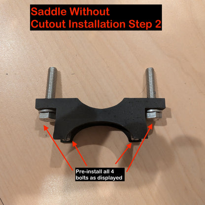 Twin-Bolt Aero Seatpost Saddle Clamp