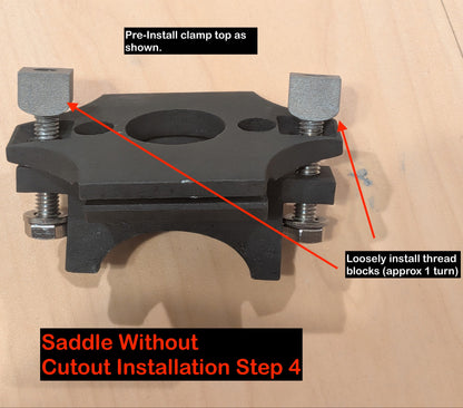 Twin-Bolt Aero Seatpost Saddle Clamp